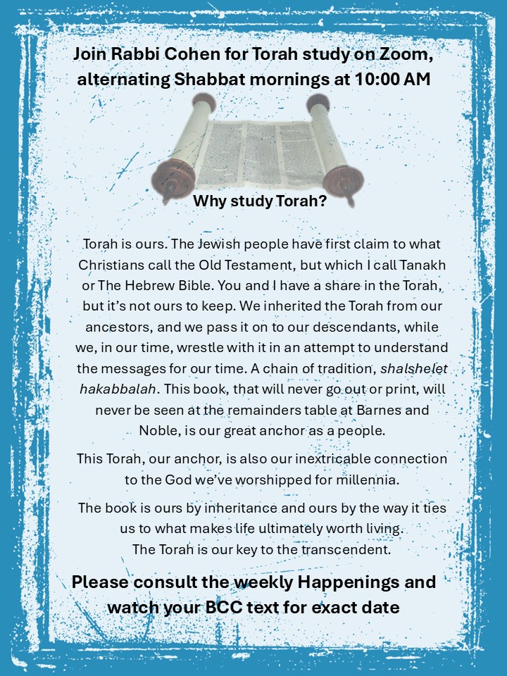 Torah study with Rabbi Phil Cohen V2