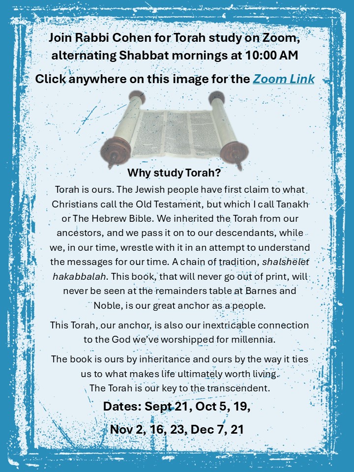 Torah study with Rabbi Phil Cohen V3