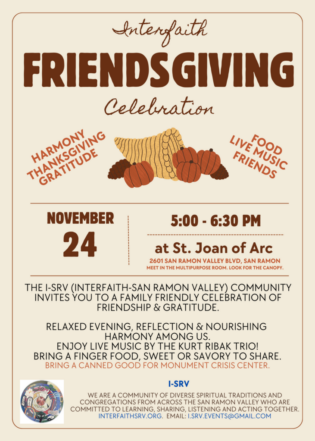 Friendsgiving Flyer Invitation 11.2024